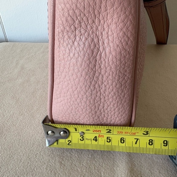 Marc Jacobs Empire City Leather Crossbody Bag Rose Light Pink - Picture 15 of 15